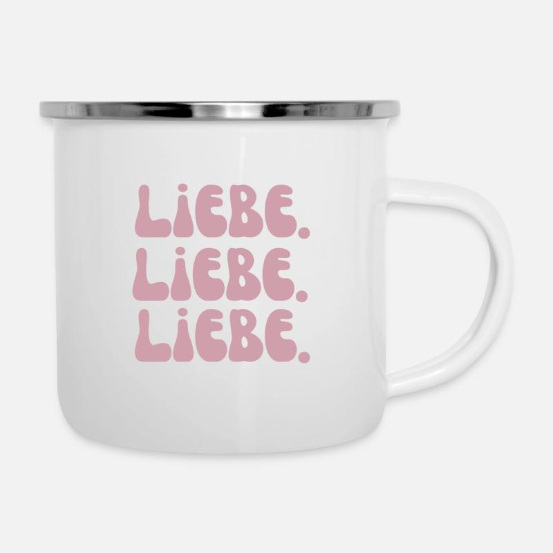 Love. - Camper Mug - white