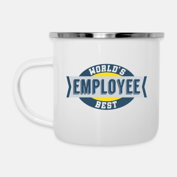 World's Best Employee - Enamel Mug