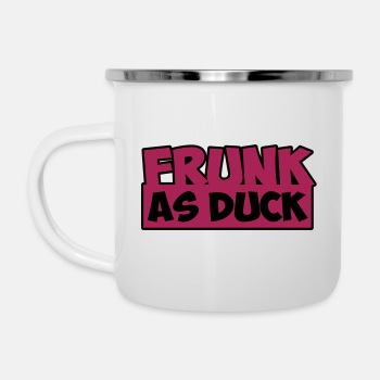 Frunk as duck - Enamel Mug