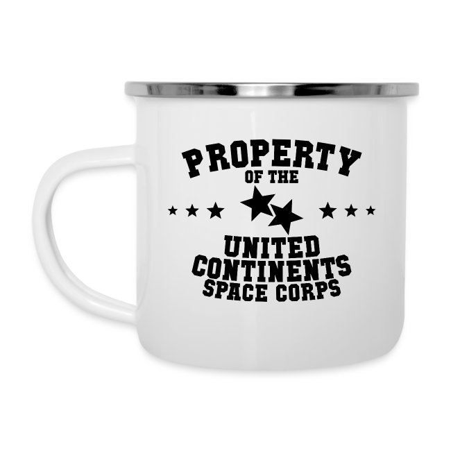Property Of United Continents Space Corps - Black