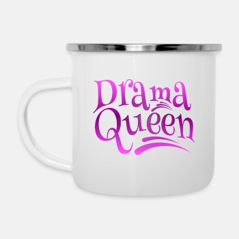 Drama Queen - Enamel Mug