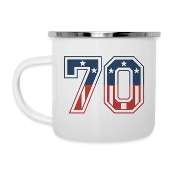 Number 70 USA - Camper Mug - white - Left