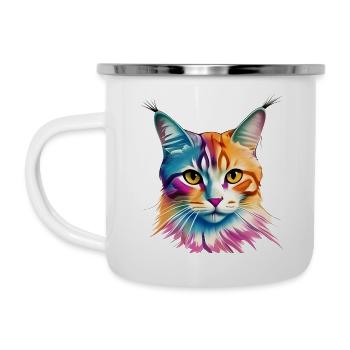Cat - Camper Mug - white - Left