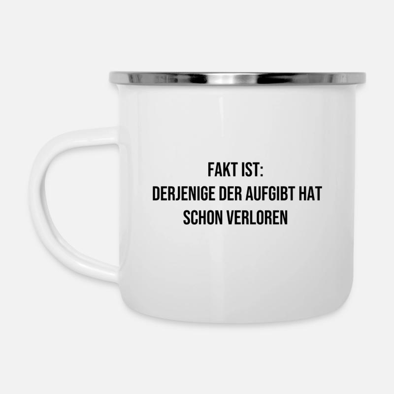 Motivation Saying - Camper Mug - white