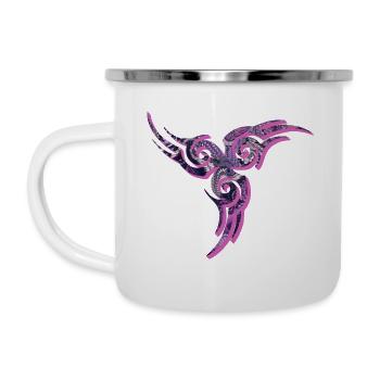 celtic symbol e 75 - Camper Mug - white - Left