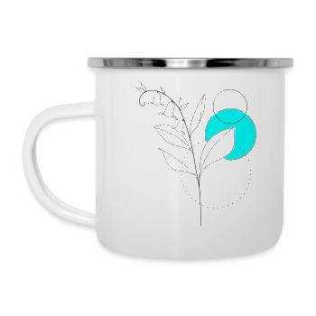 LILY OF THE VALLEY - Camper Mug - white - Left