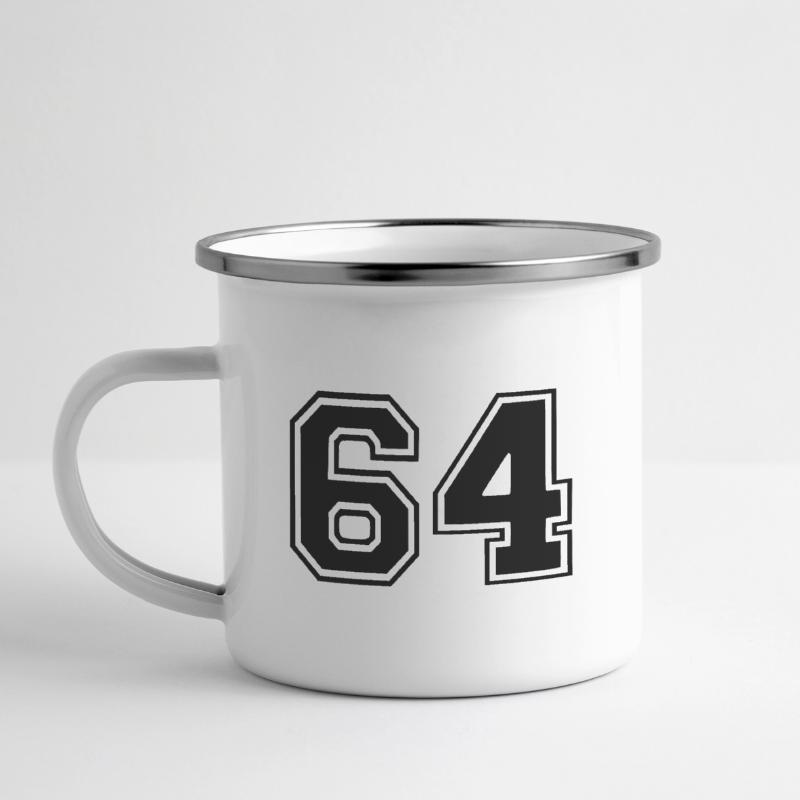 64 Tasse émaillée