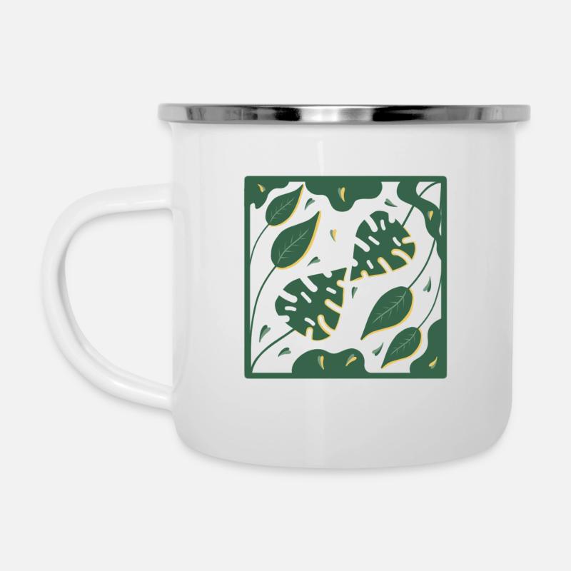Verdure - Tasse émaillée - blanc