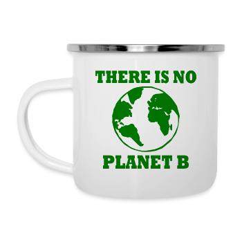 There is no planet B - Camper Mug - white - Left