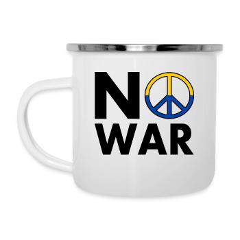 No war - Camper Mug - white - Left