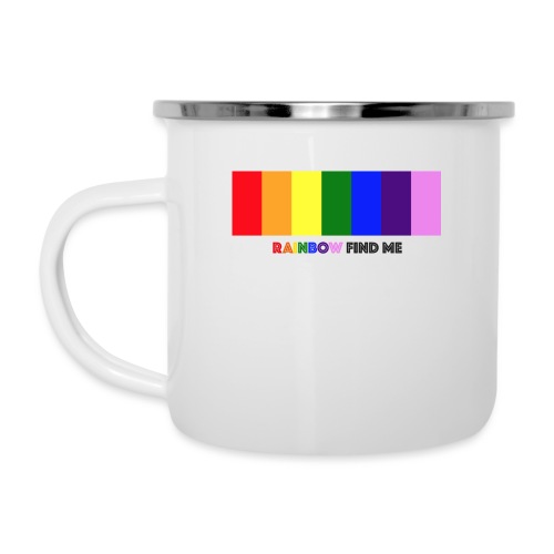 Rainbow Find Me - Colour Strip - Camper Mug