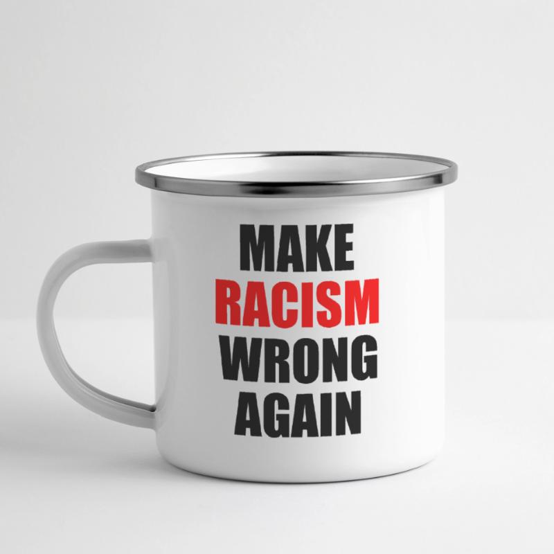 make racism wrong again Camper Mug
