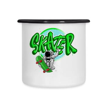Skater - Camper Mug - white/black - Front