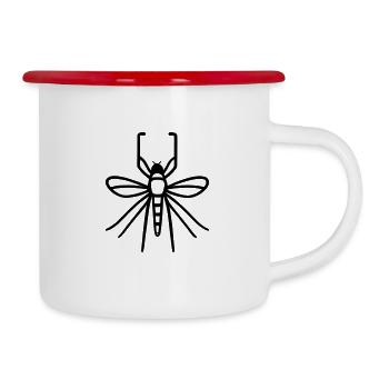 Mosquito - Camper Mug - white/red - Right