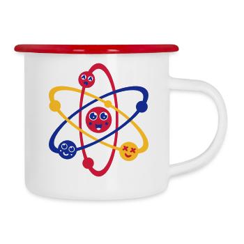 Cute Physics - Camper Mug - white/red - Right