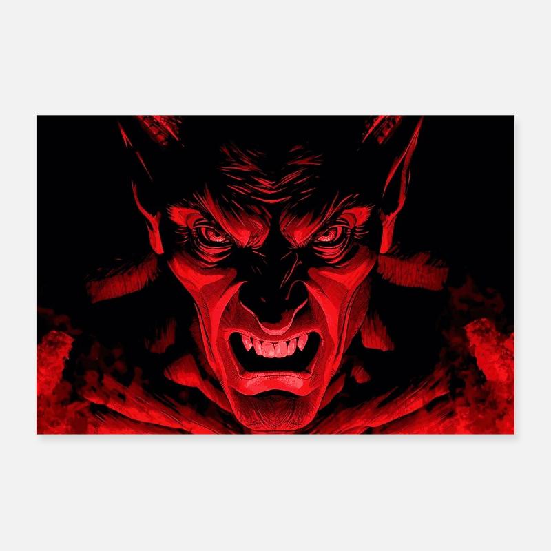 The Devil Poster 36" x 24" (90x60 cm)