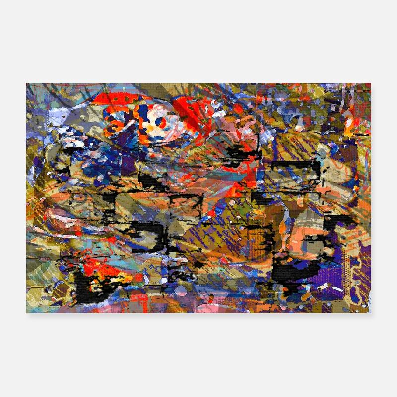 superposé Poster 90 x 60 cm
