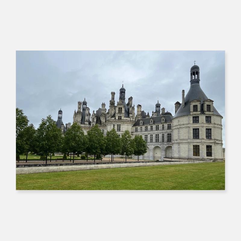 Chateau de Chambord Poster 90 x 60 cm