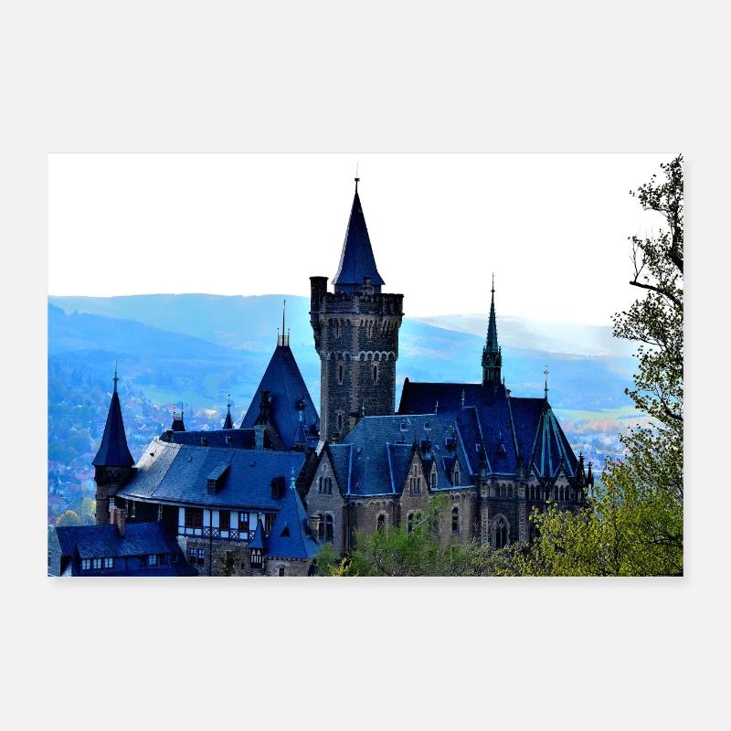 Château de Wernigerode Poster 90 x 60 cm