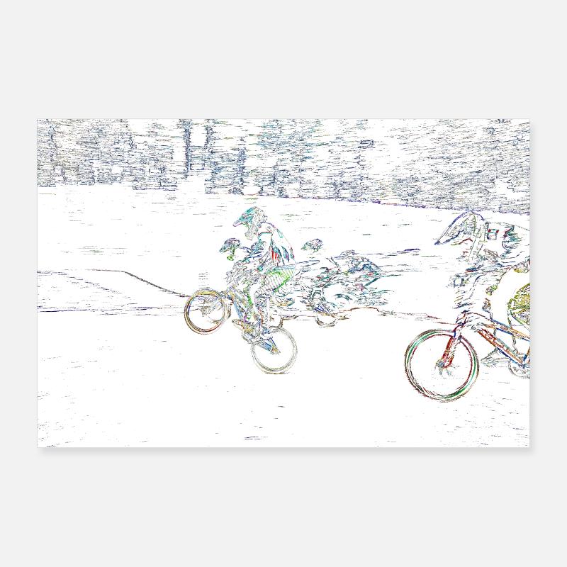 bmx Poster 36" x 24" (90x60 cm)