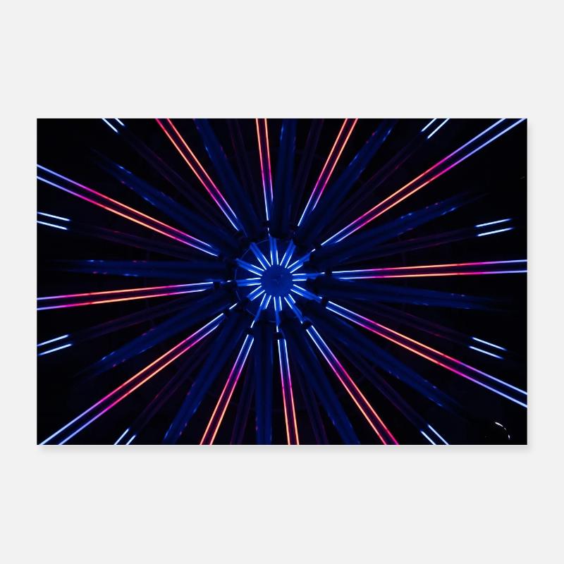 Start lys Poster 90x60 cm