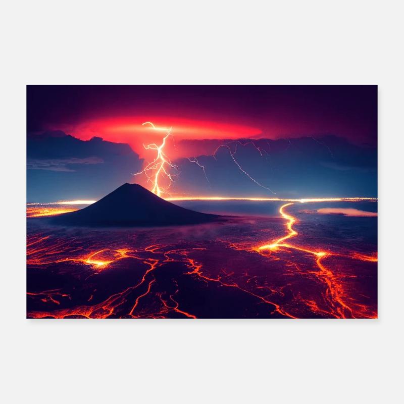 L’Apocalypse - Poster 90 x 60 cm - blanc