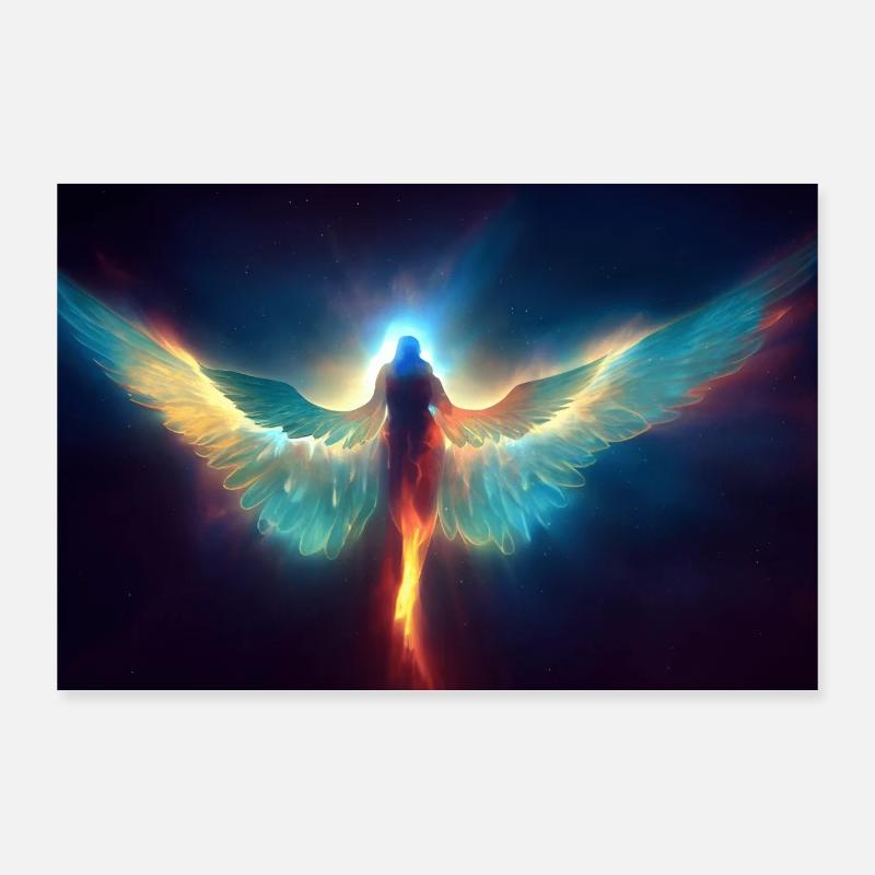 Cosmic Angel Poster 36" x 24" (90x60 cm)