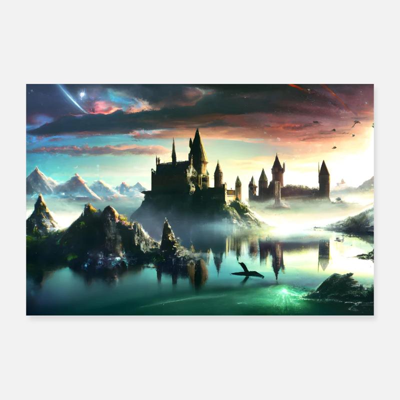 Wizard Castle Poster 36" x 24" (90x60 cm)