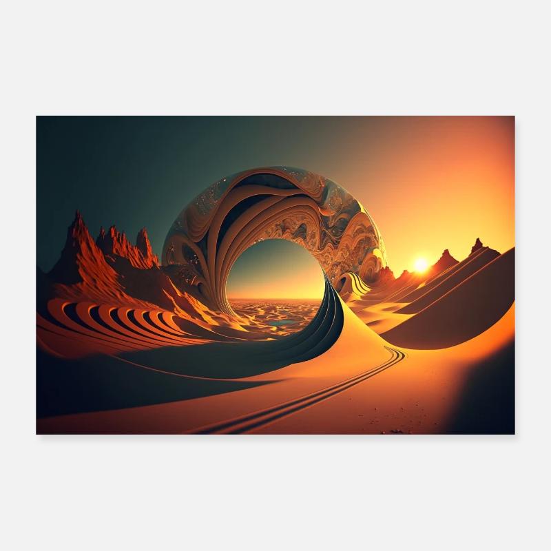 desert trip by daniel costa 3 Poster 36" x 24" (90x60 cm)