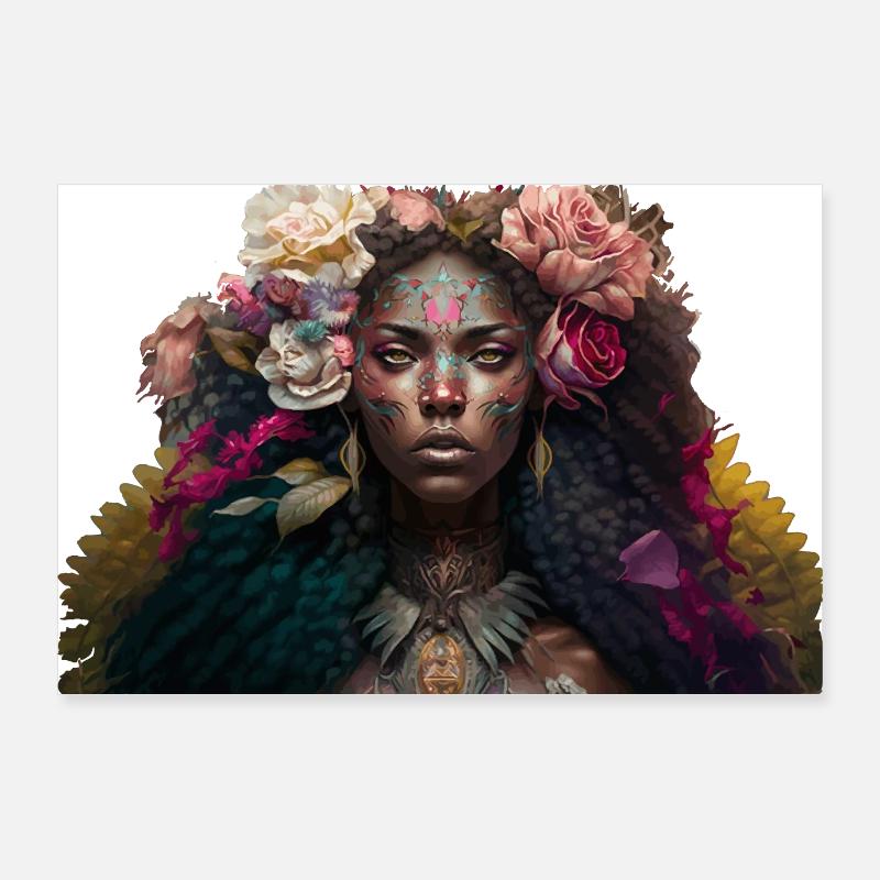 Voodoo Woman Gift Poster 36" x 24" (90x60 cm)