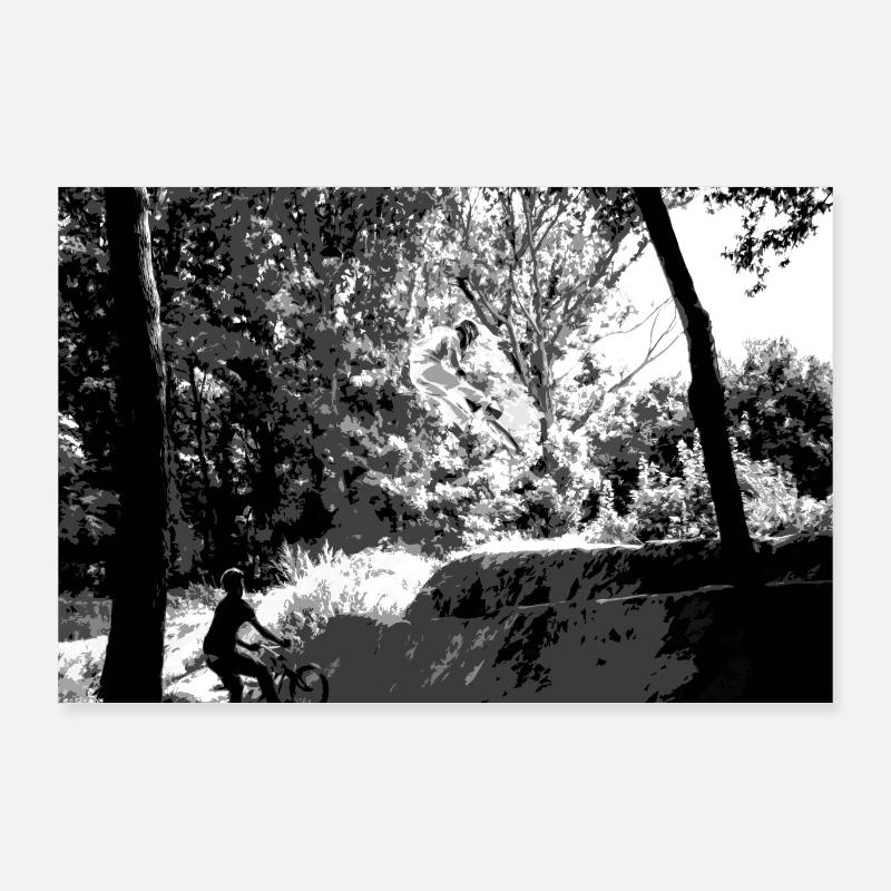 BMX Poster 36" x 24" (90x60 cm)