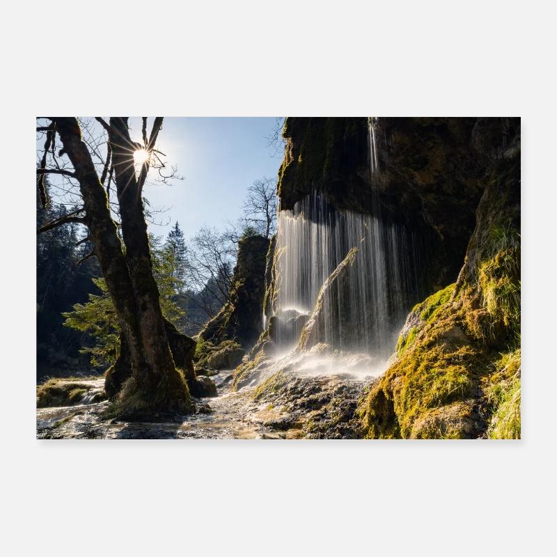 Veil Falls Poster 36" x 24" (90x60 cm)