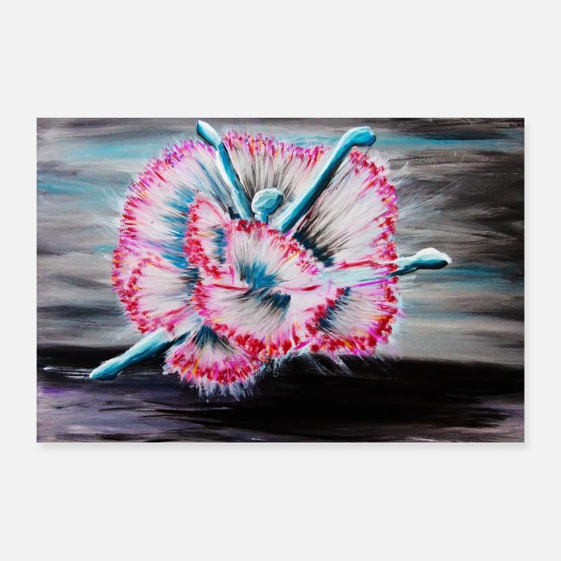 Ballet Dancer Poster 90x60 cm
