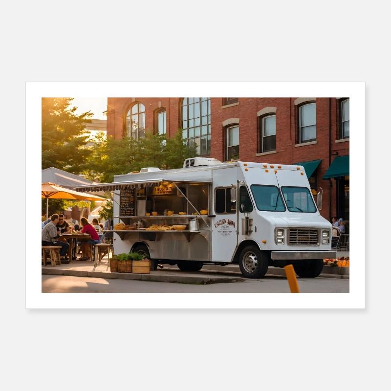 White Wagon Poster 36" x 24" (90x60 cm)