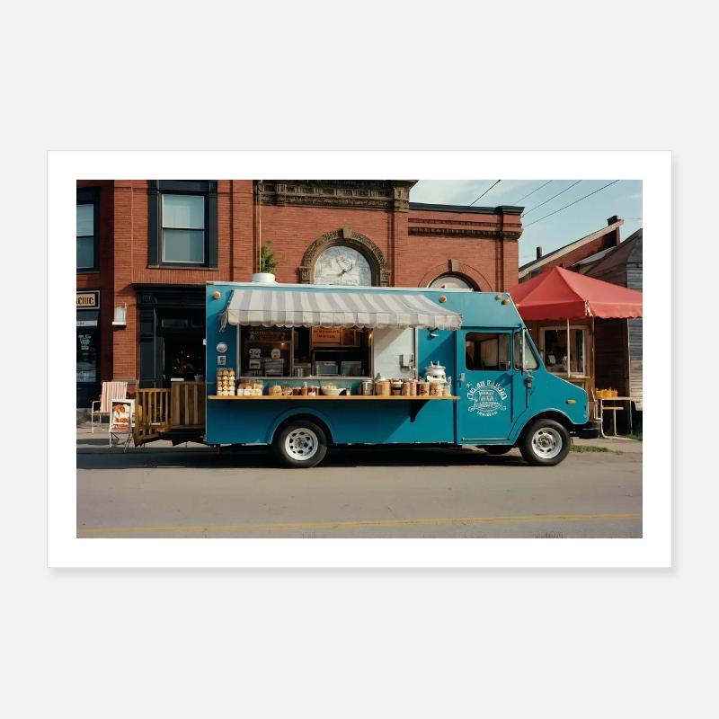 The Snack Wagon Poster 36" x 24" (90x60 cm)