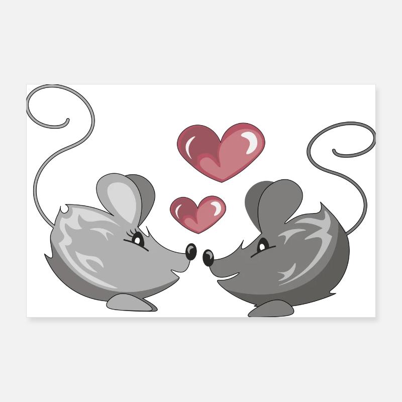 Souris Poster 90 x 60 cm