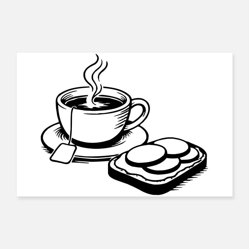 Tasse Poster 90x60 cm