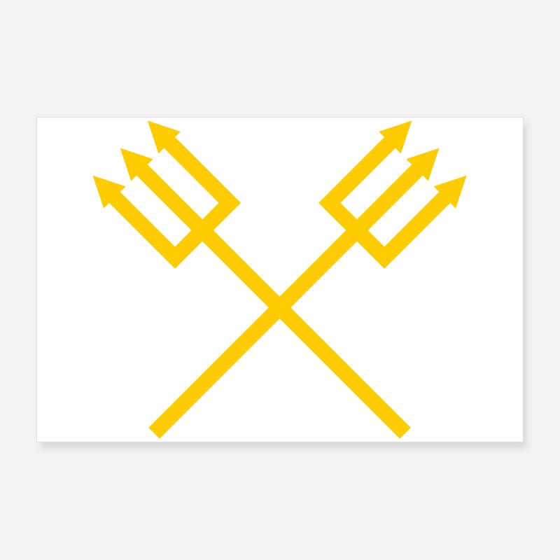 Trident Poster 36" x 24" (90x60 cm)