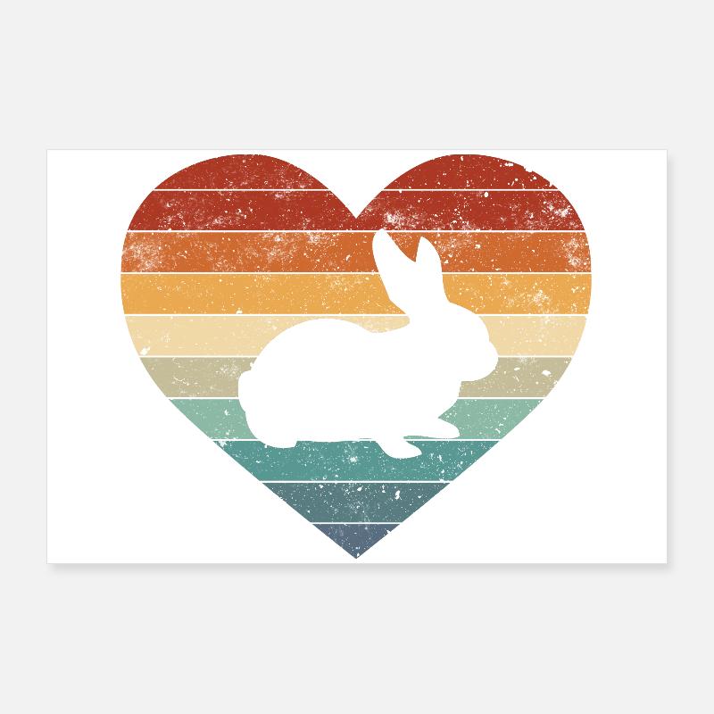 Rabbit Poster 36" x 24" (90x60 cm)
