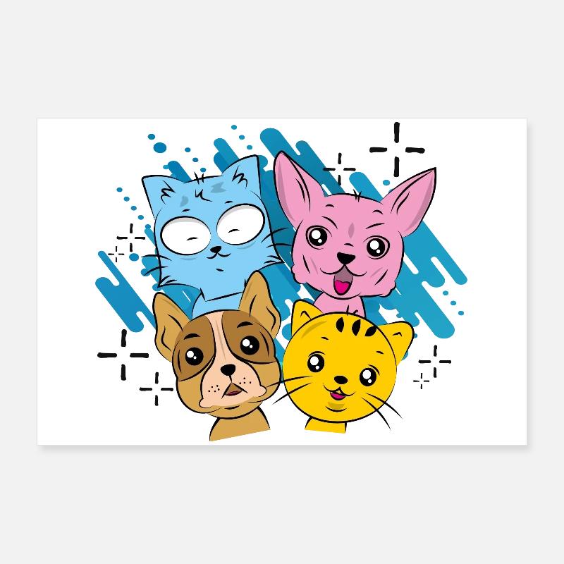 børn Poster 90x60 cm