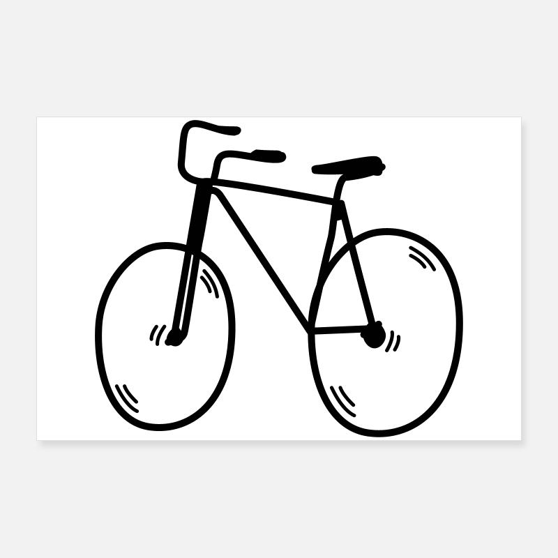 cycling Poster 36" x 24" (90x60 cm)