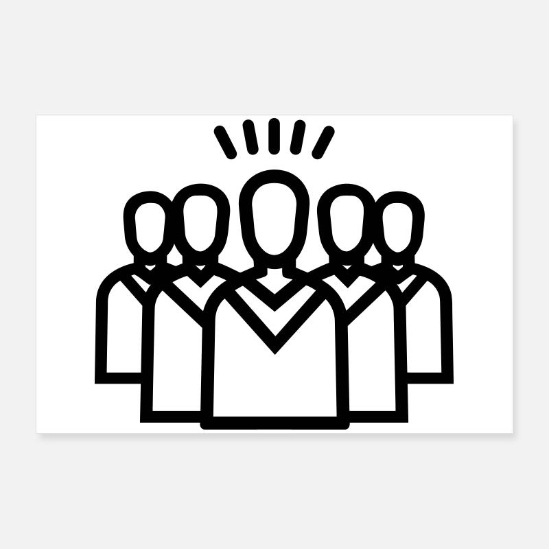 Chor Poster 90x60 cm