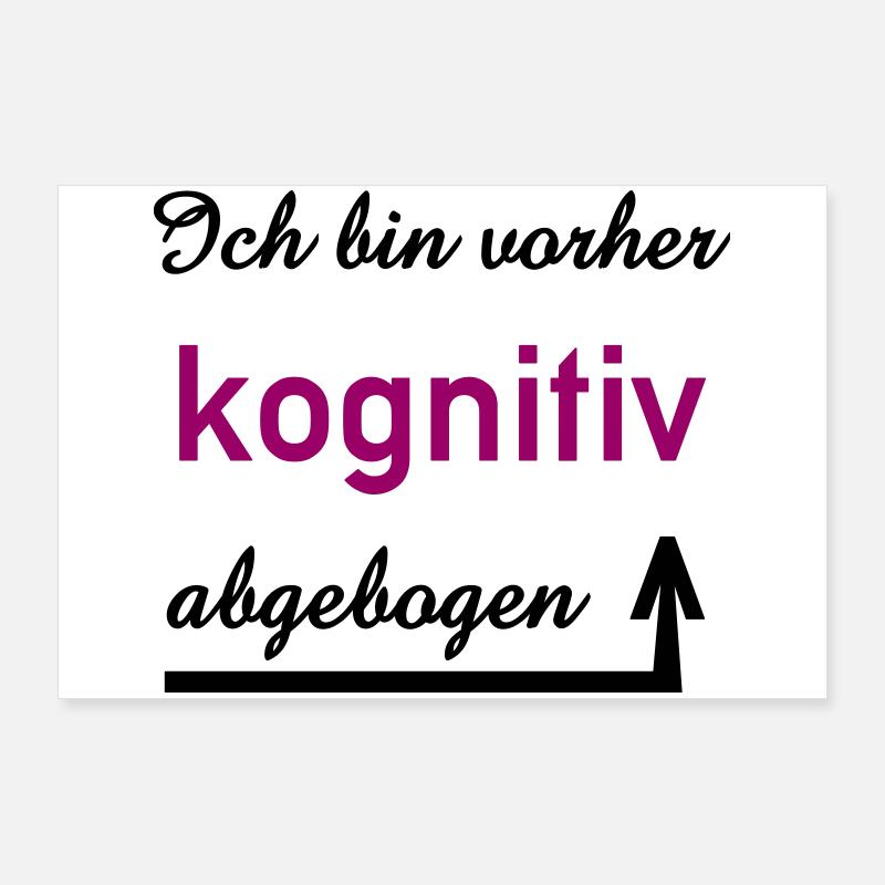 cognitive, saying, communication, interpersonal Poster 36" x 24" (90x60 cm)