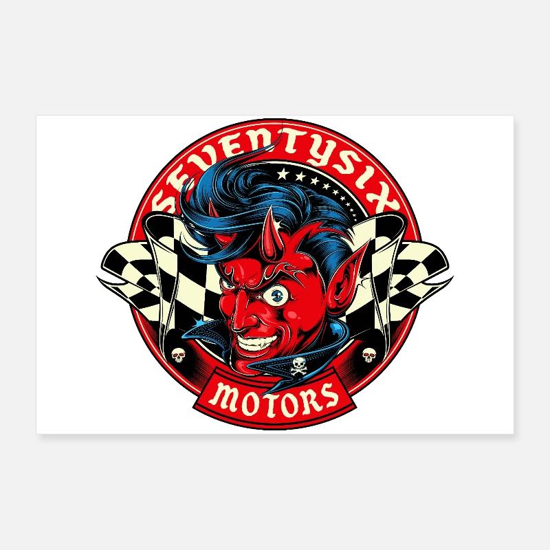 Lucky Devil Poster 36" x 24" (90x60 cm)