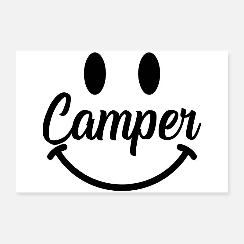 Camper Smile Poster 90x60 cm