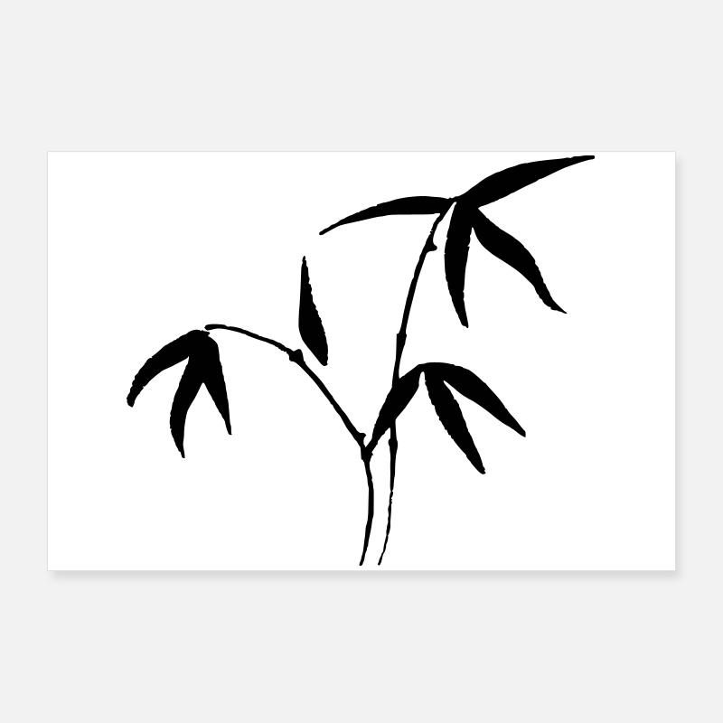 bamboo Poster 36" x 24" (90x60 cm)