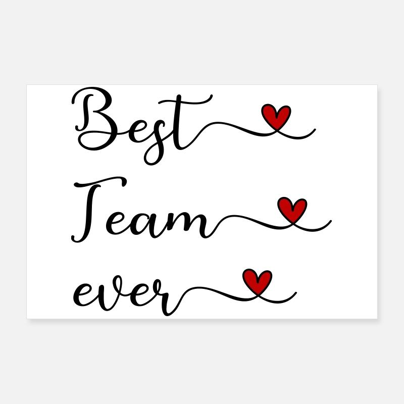 Équipe Poster 90 x 60 cm