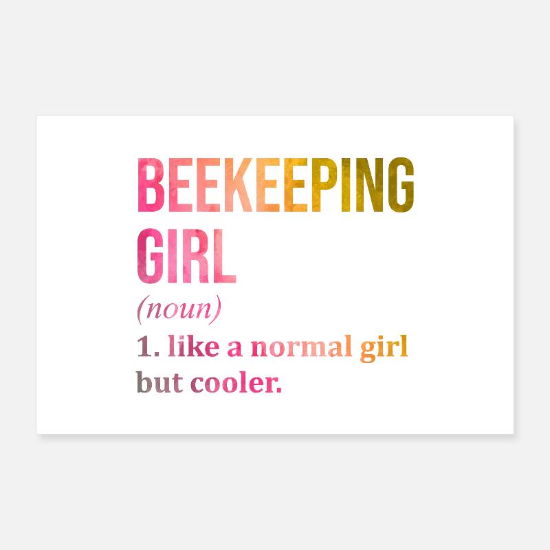 Beekeeper Poster 36" x 24" (90x60 cm)