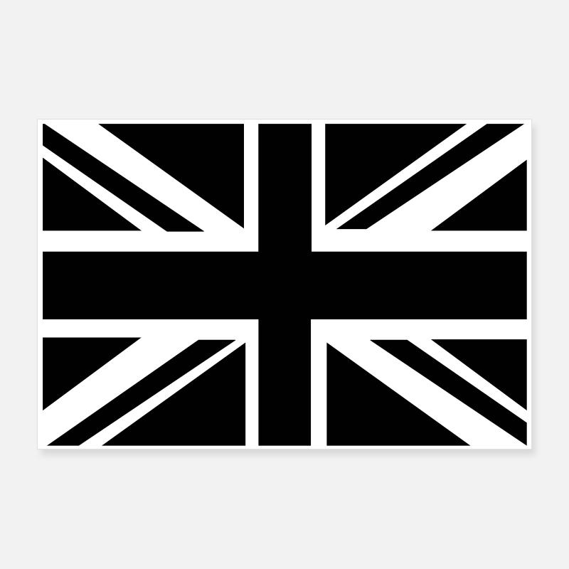 British Flag Poster 36" x 24" (90x60 cm)