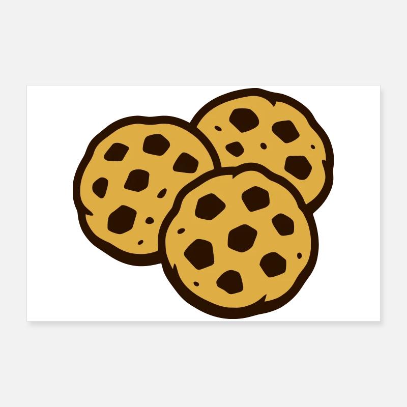 Des biscuits ! Poster 90 x 60 cm